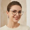 Metal Cat Eye Prescription Glasses G005