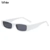 Women's Fashion Trending Eyewear Small Rectangle Sunglasses Retro G001