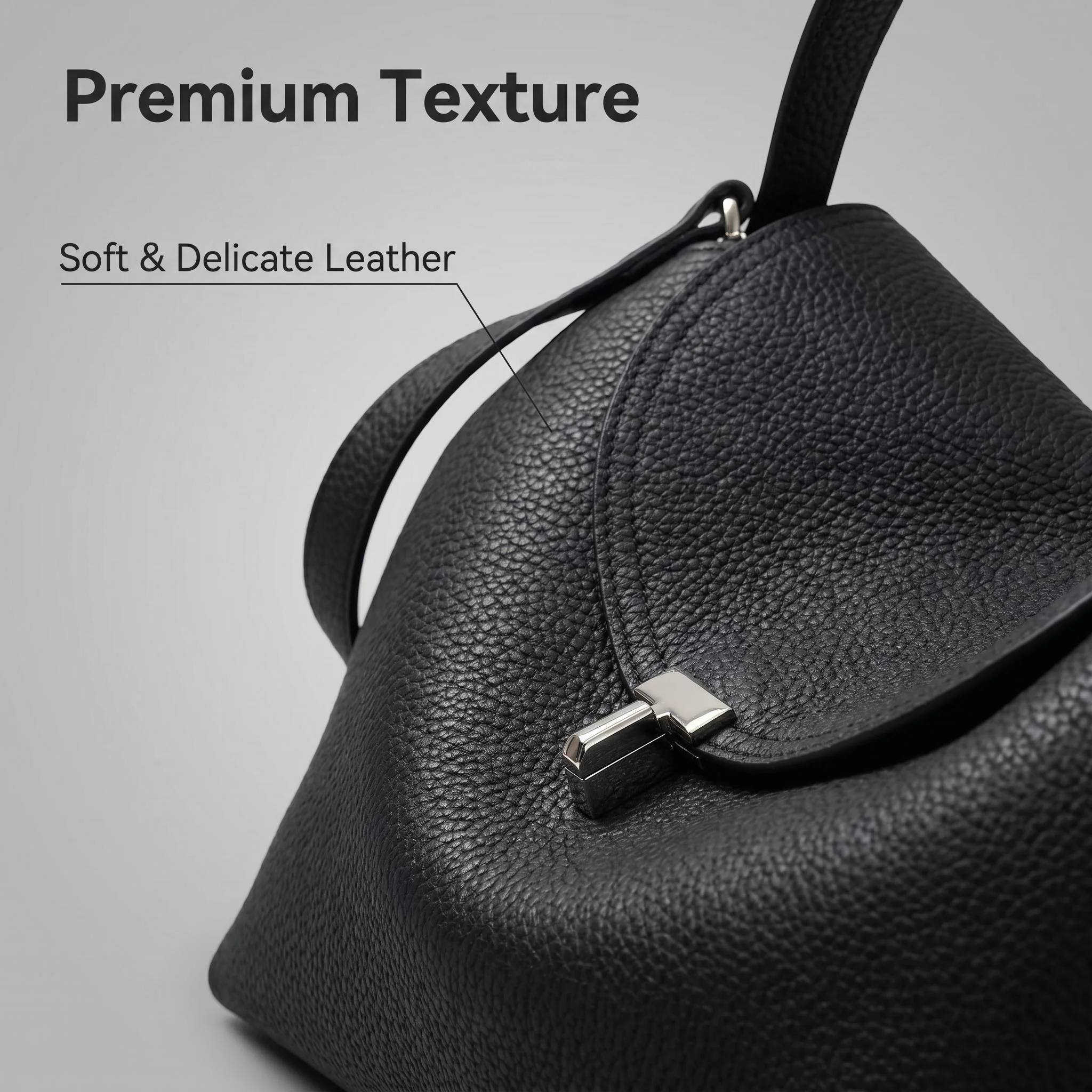 Luxury Soft Business Shoulder Bag, Featuring Adjustable Shoulder Strap, Detachable Waist Belt and Cotton Lining - Available in Dark Color Options - Image 7